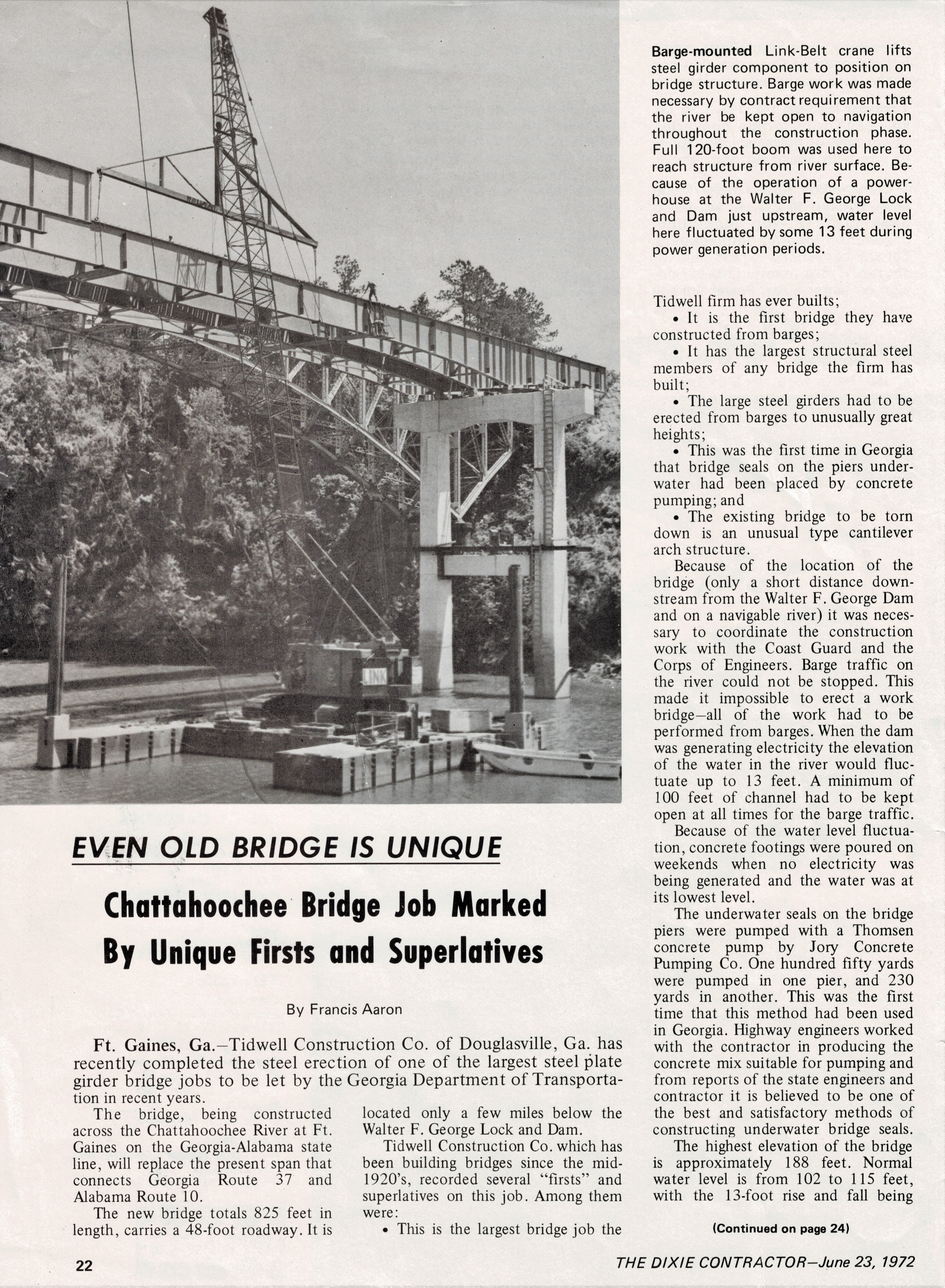 Ft. Gaines Bridge