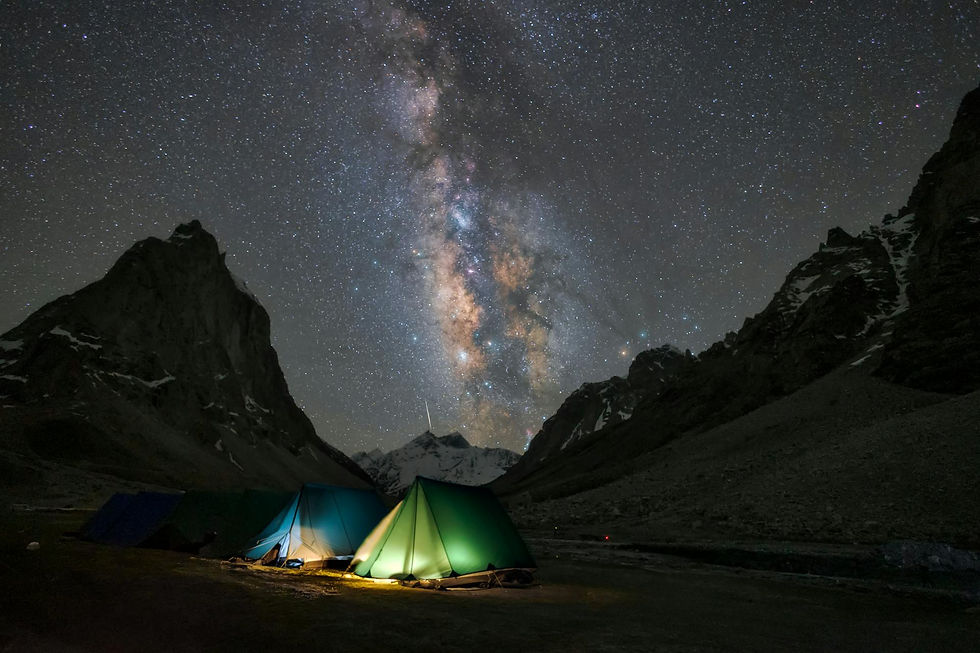 Stargazing at Gonbo Rangjon
