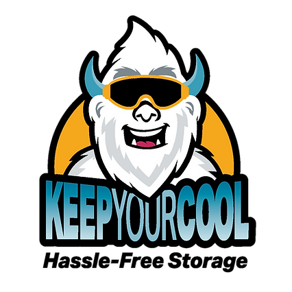 Keep Your Cool Storage identity strategy developed by The Brand Brew Inc