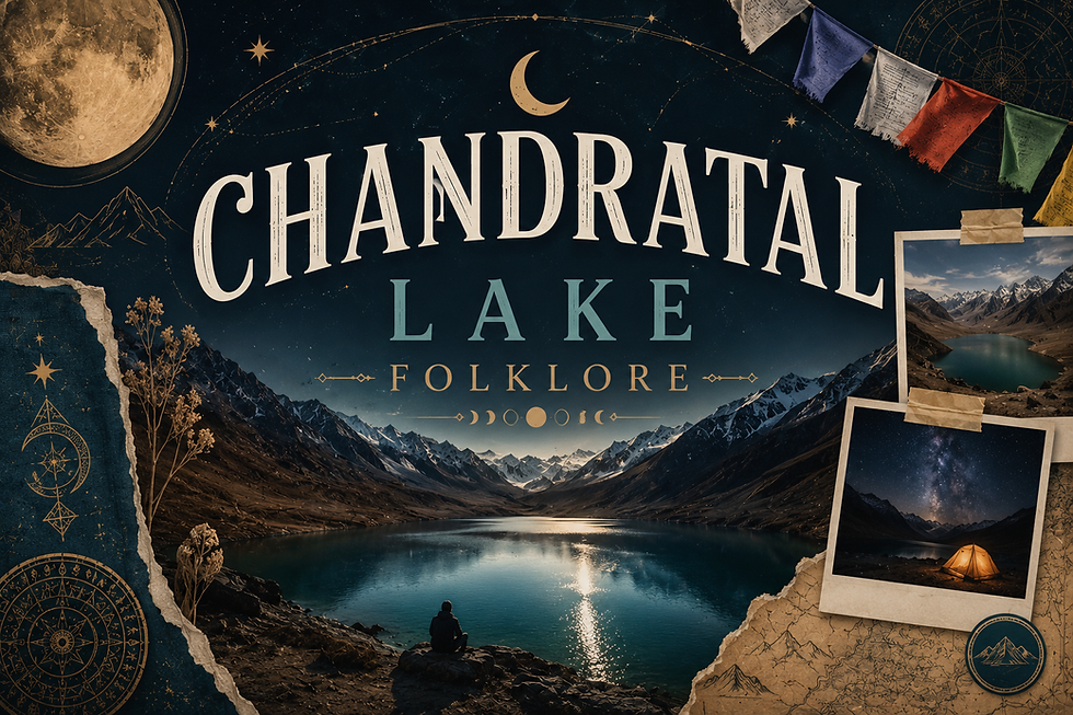 Banner for Chandratal lake folklore