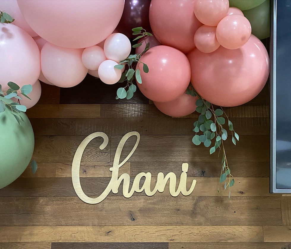 laser cut name