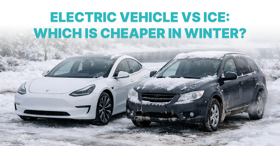 електромобіль чи ДВЗ взимку