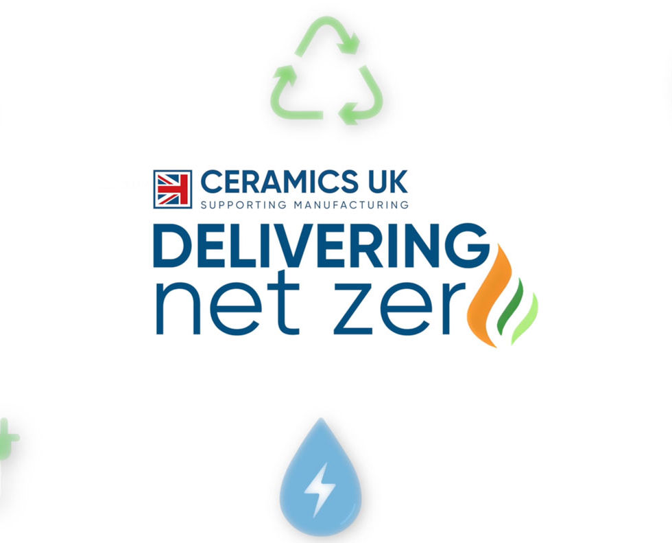 Ceramics UK: Delivering Net Zero initiative logo for film