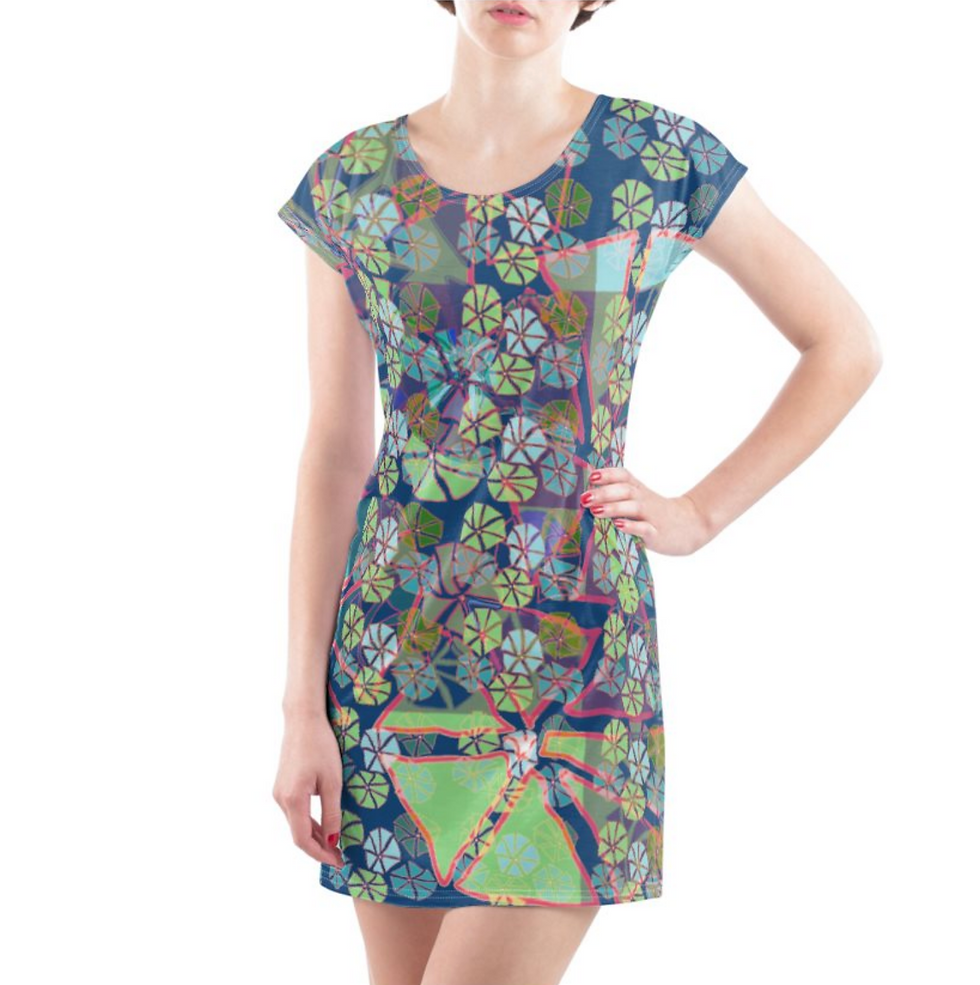 Lily Pad Short Dress