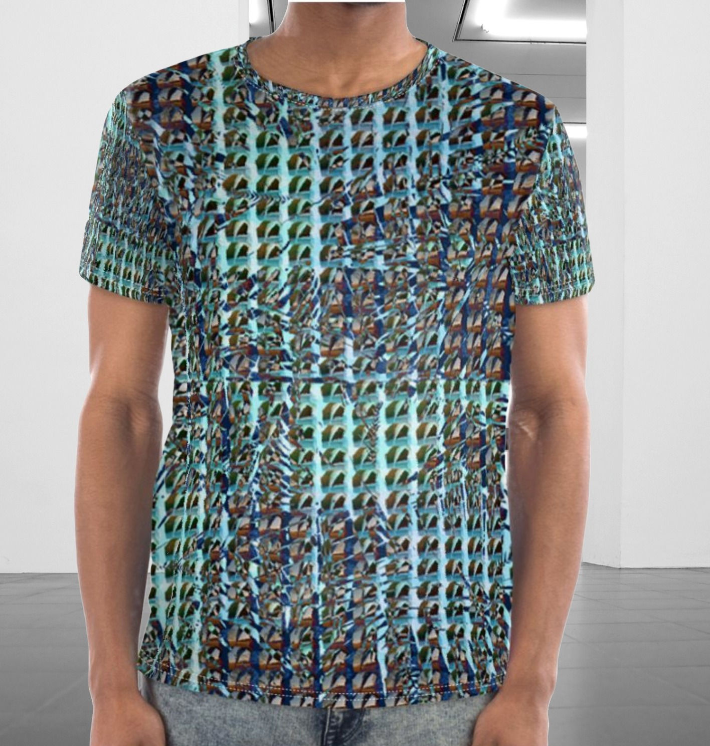Exotic Weft weave T-Shirt