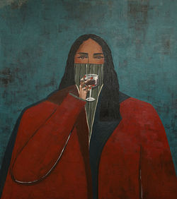 WOMAN and WINE. Mia Panas