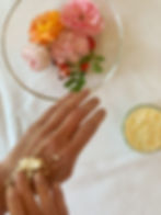 Rosen-Körperbutter mit Rosenwachs