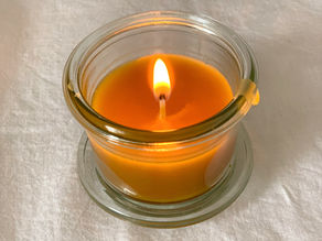 Kerzen gießen mit Wachsresten