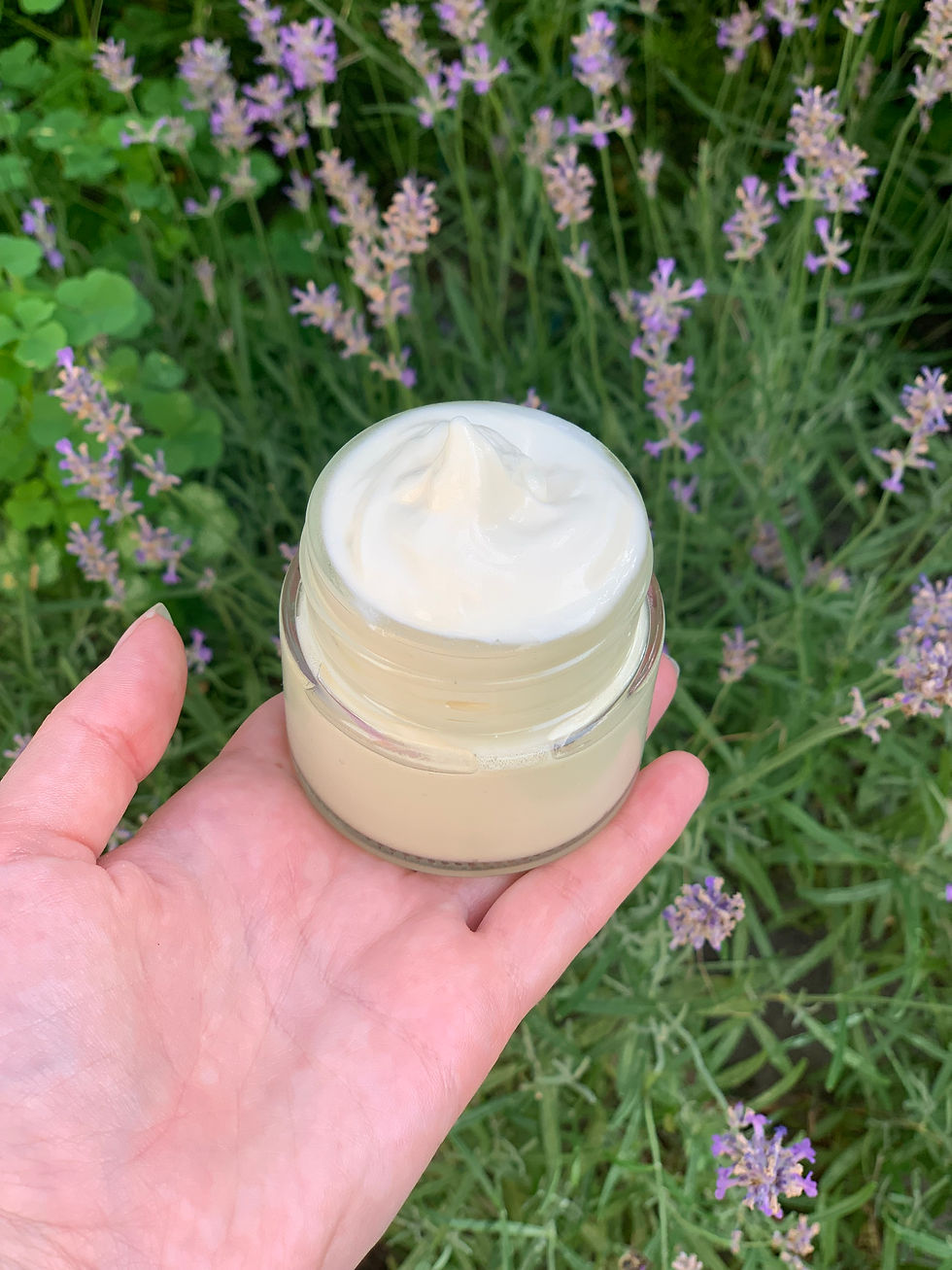 Lavendel Körperbutter gegen Sonnenbrand