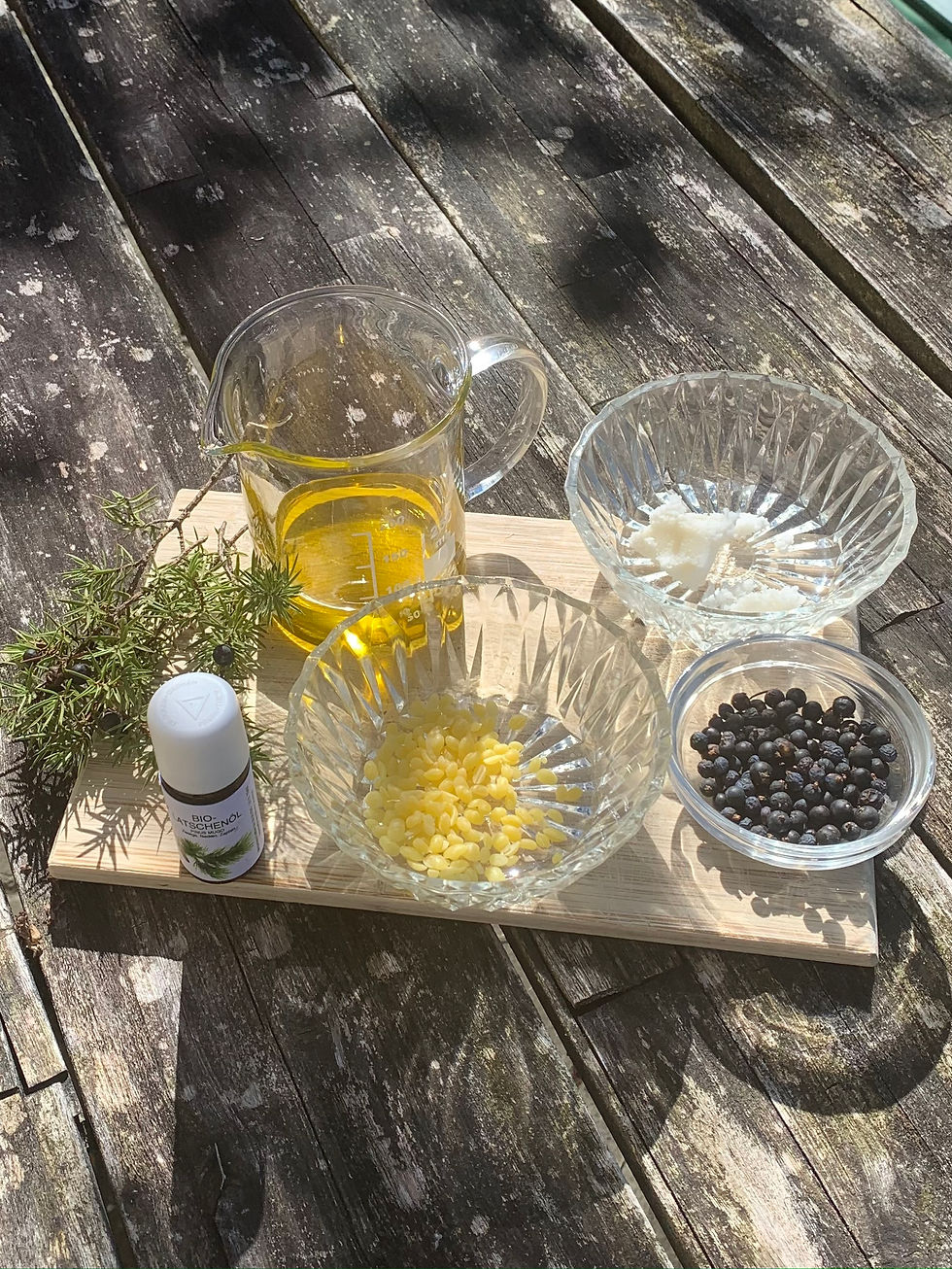 Wacholder-salbe-selber-machen-zutaten