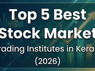 Top 5 Best Stock Market Trading Institutes in Kerala (2026) — Kochi, Kozhikode, Thrissur & Online