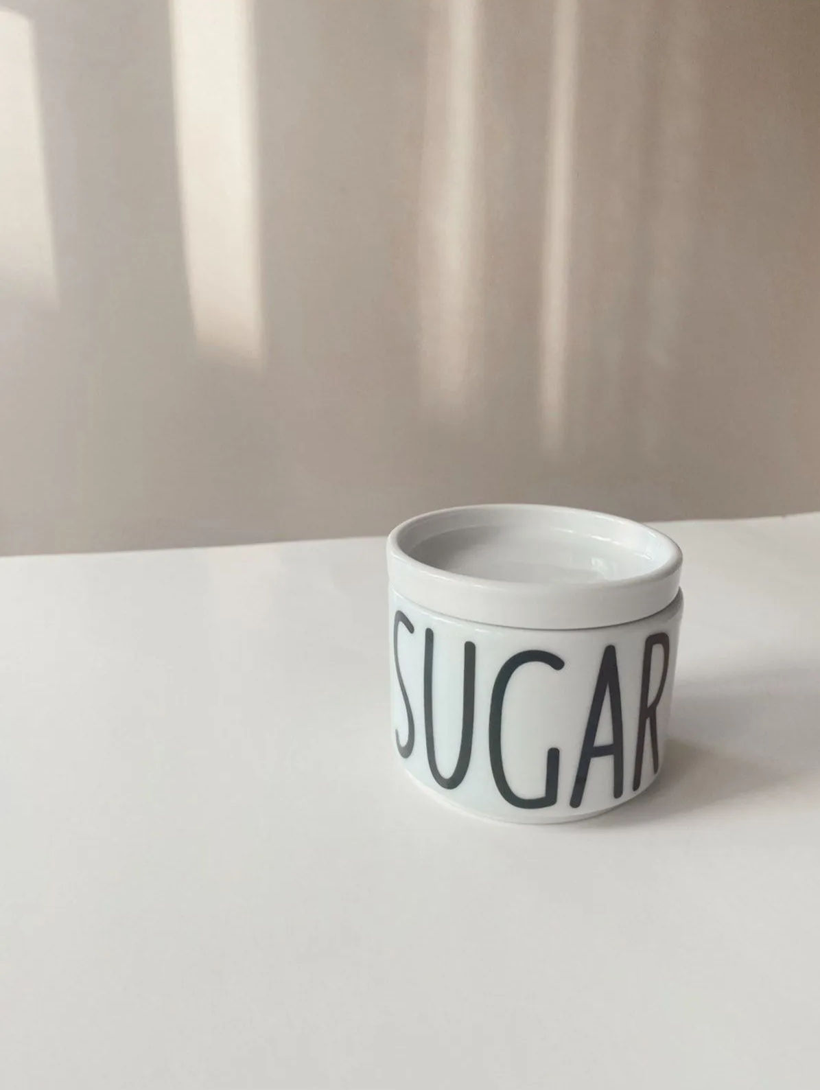 "Sugar" Porselen Kavonoz 150 Cc