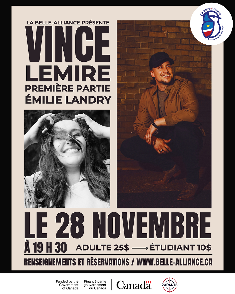 Vince Lemire en spectacle
