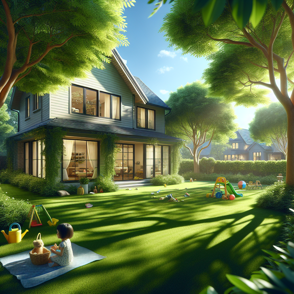 beautiful lawn