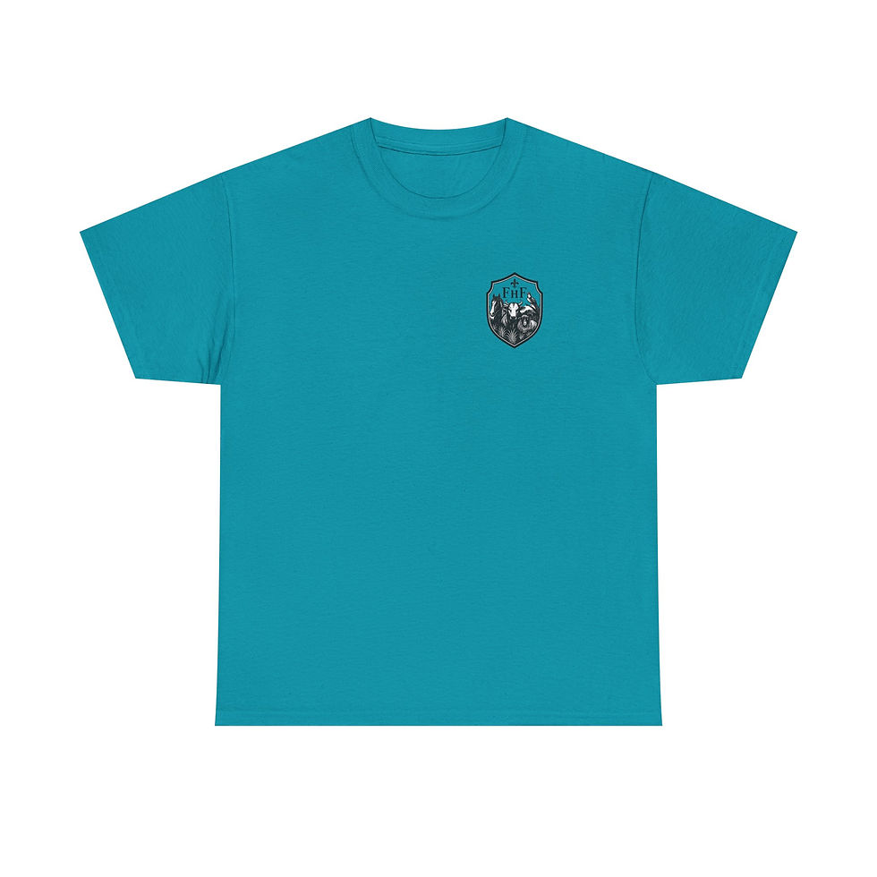 Thumbnail: Women -Heritage Farms Shield T-Shirt — Vintage Farm Logo Tee (FHF)