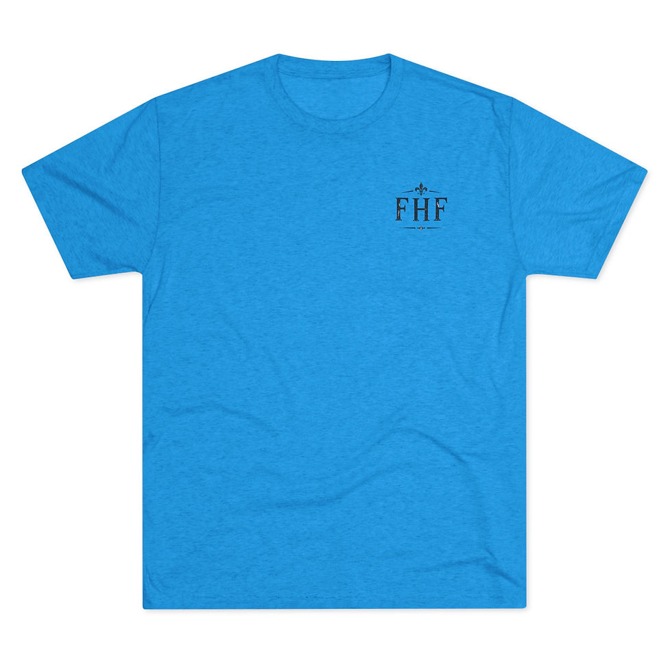 Thumbnail: Heritage Farms Flag Tee — 'FHF' Shield American Farm T‑Shirt
