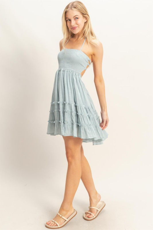 Thumbnail: Sandy Toes Smocked Dress