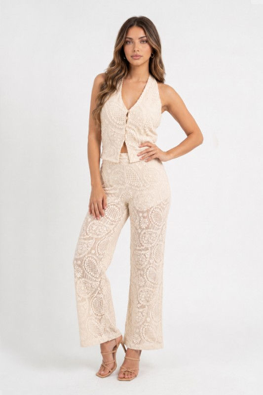 Thumbnail: Center of Attention Crochet Pants