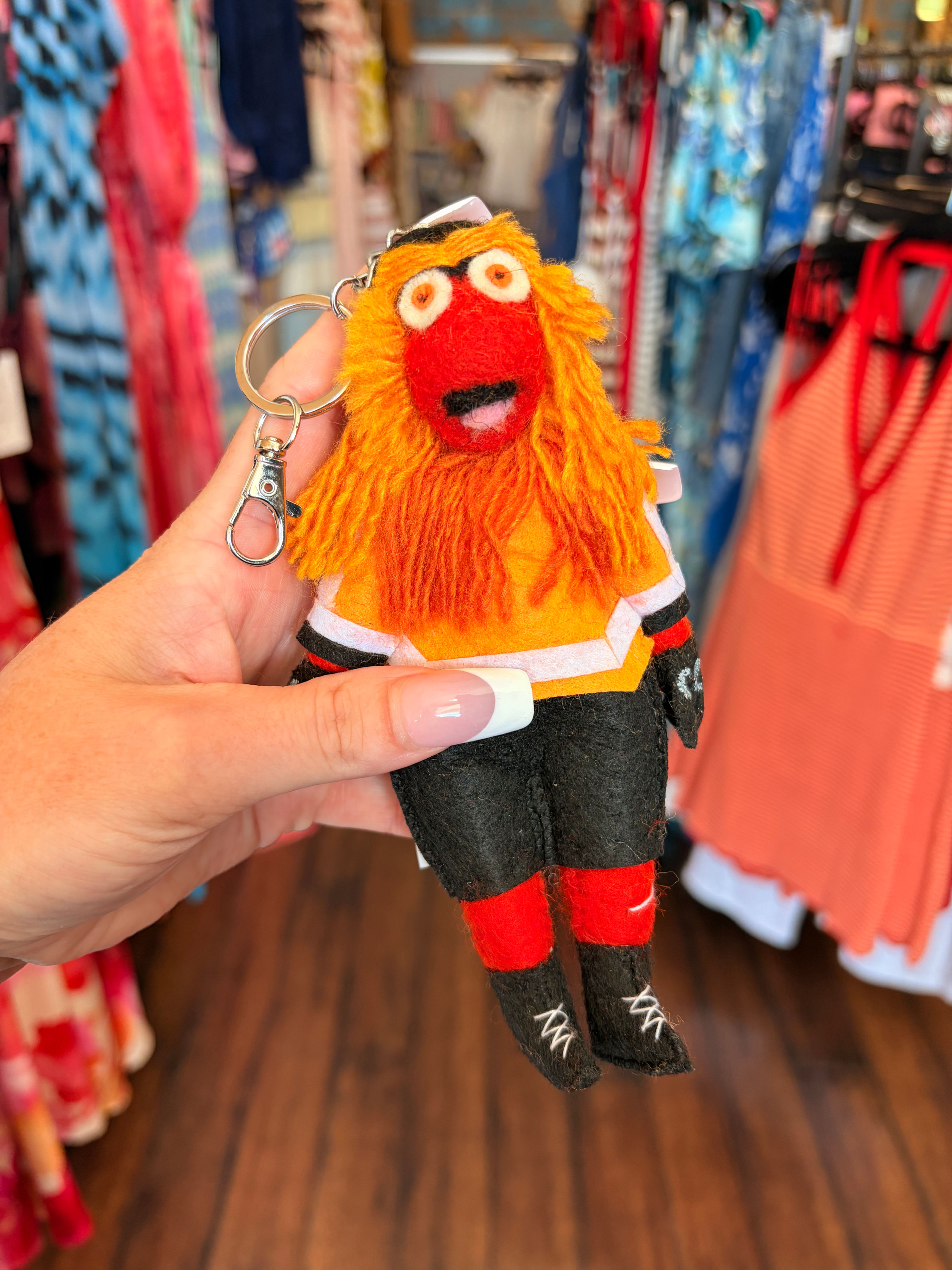 Flyers Mascot Bag Charm