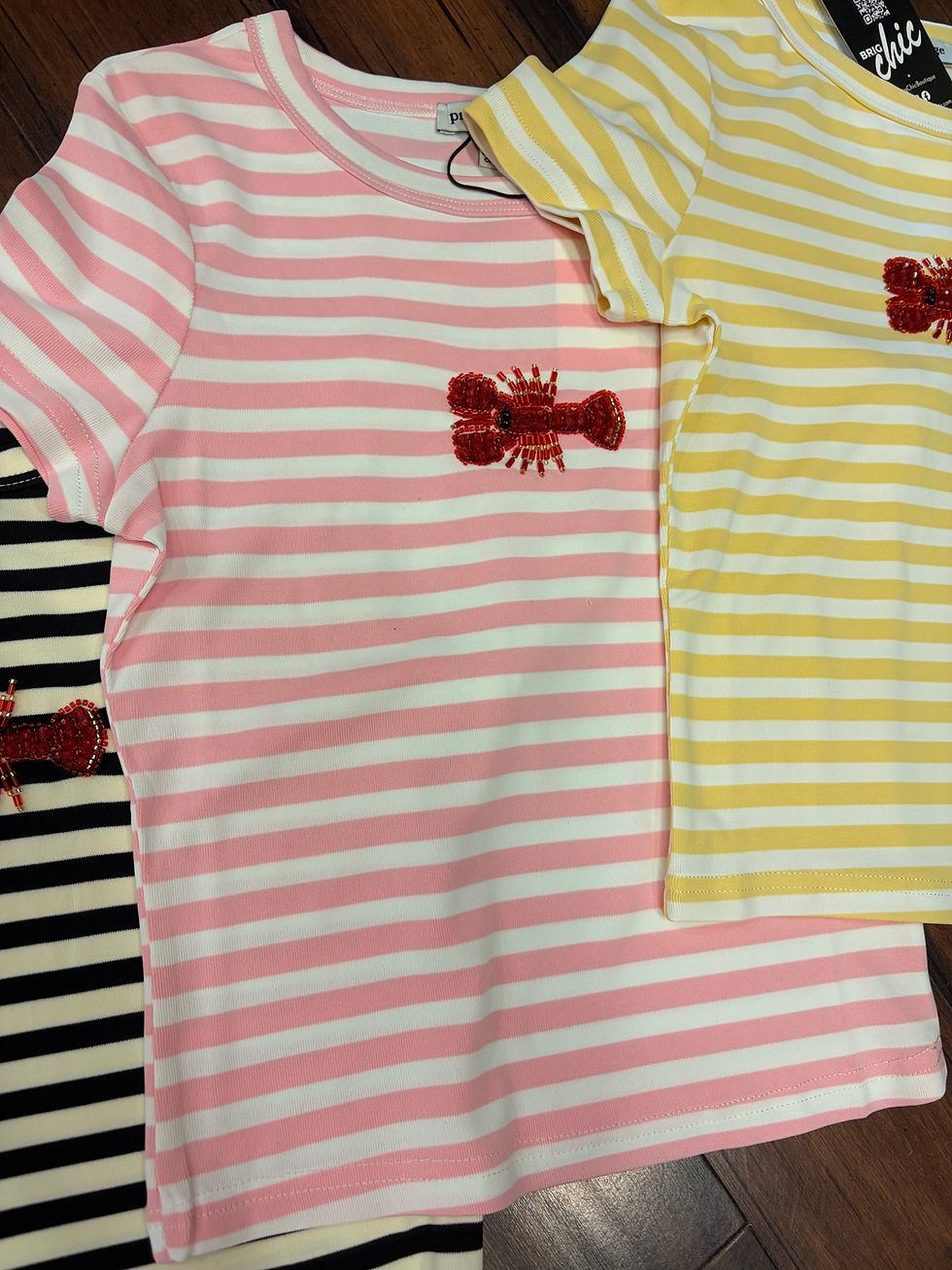 Thumbnail: Lobster Beaded Tee