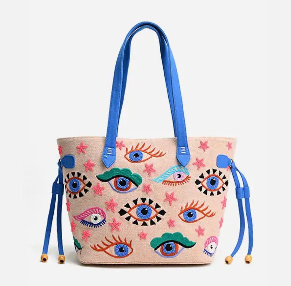 Thumbnail: Mystic Gaze Pink Tote