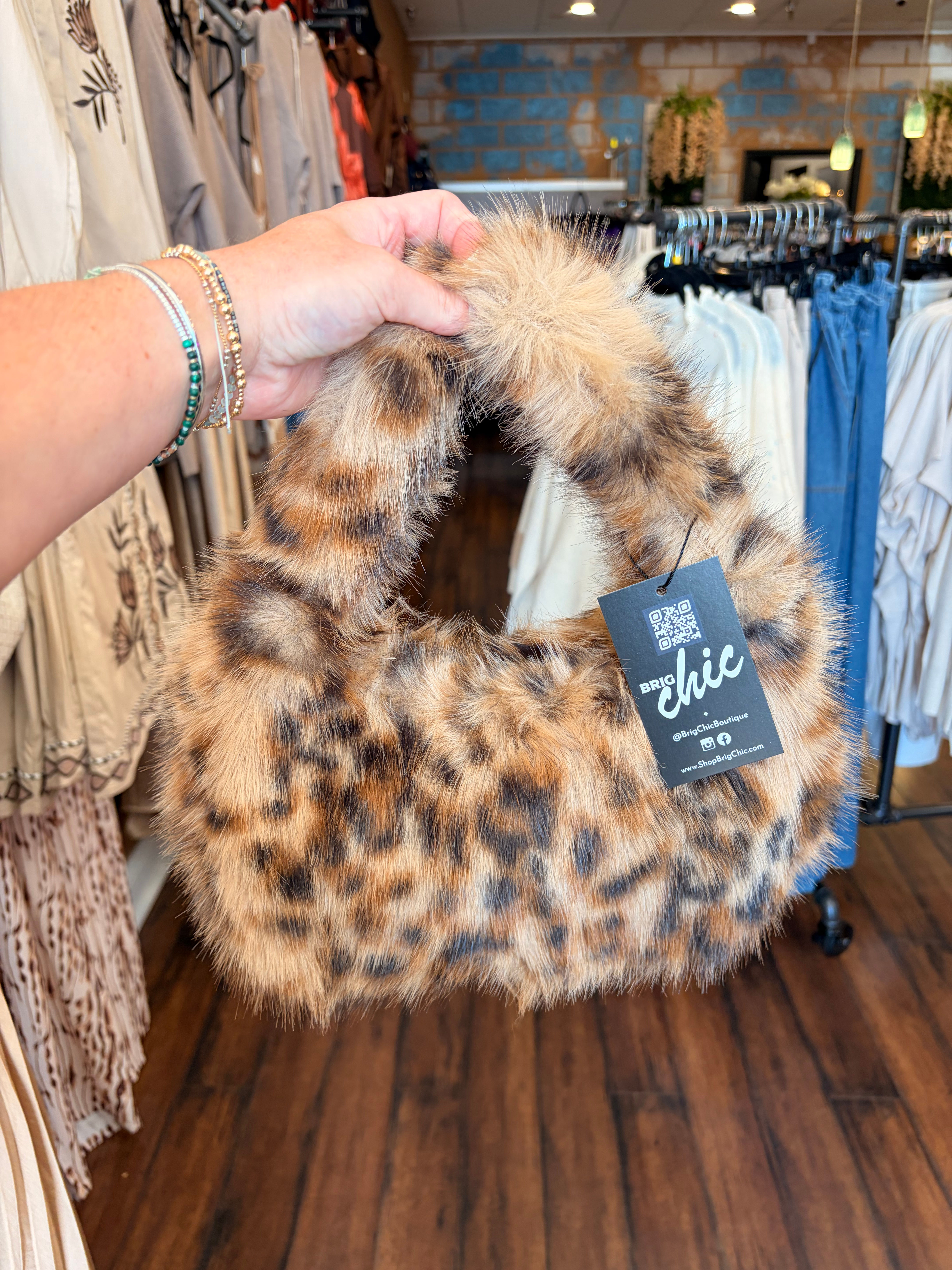 Cheetah Born to Be Wild Bag