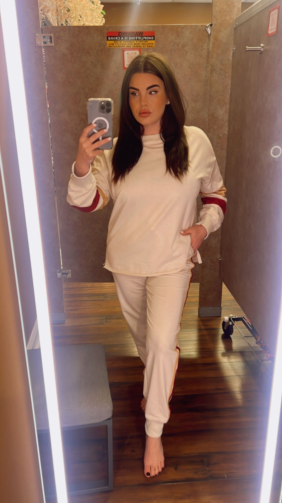 Marina Striped Joggers