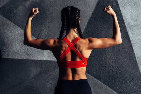 Femme musclée V-SLIM