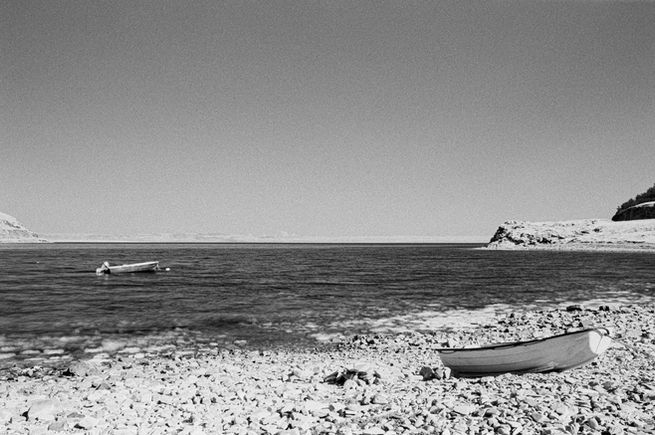 Rollei Infrared 400 Film,IR-72 filter was used, developed with Kodak D76, landscape in Norway, Landschaft in Norwegen, Fjord