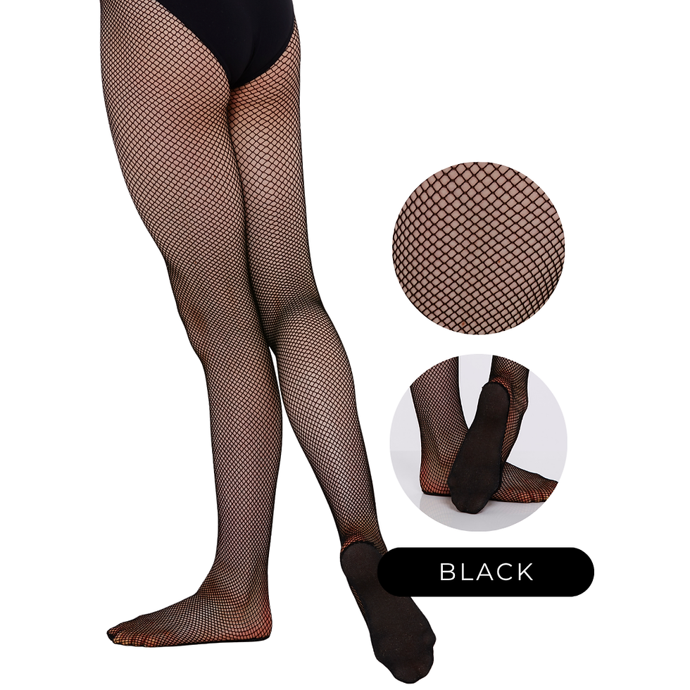 Thumbnail: Ladies - High Performance Fishnet Dance Tights