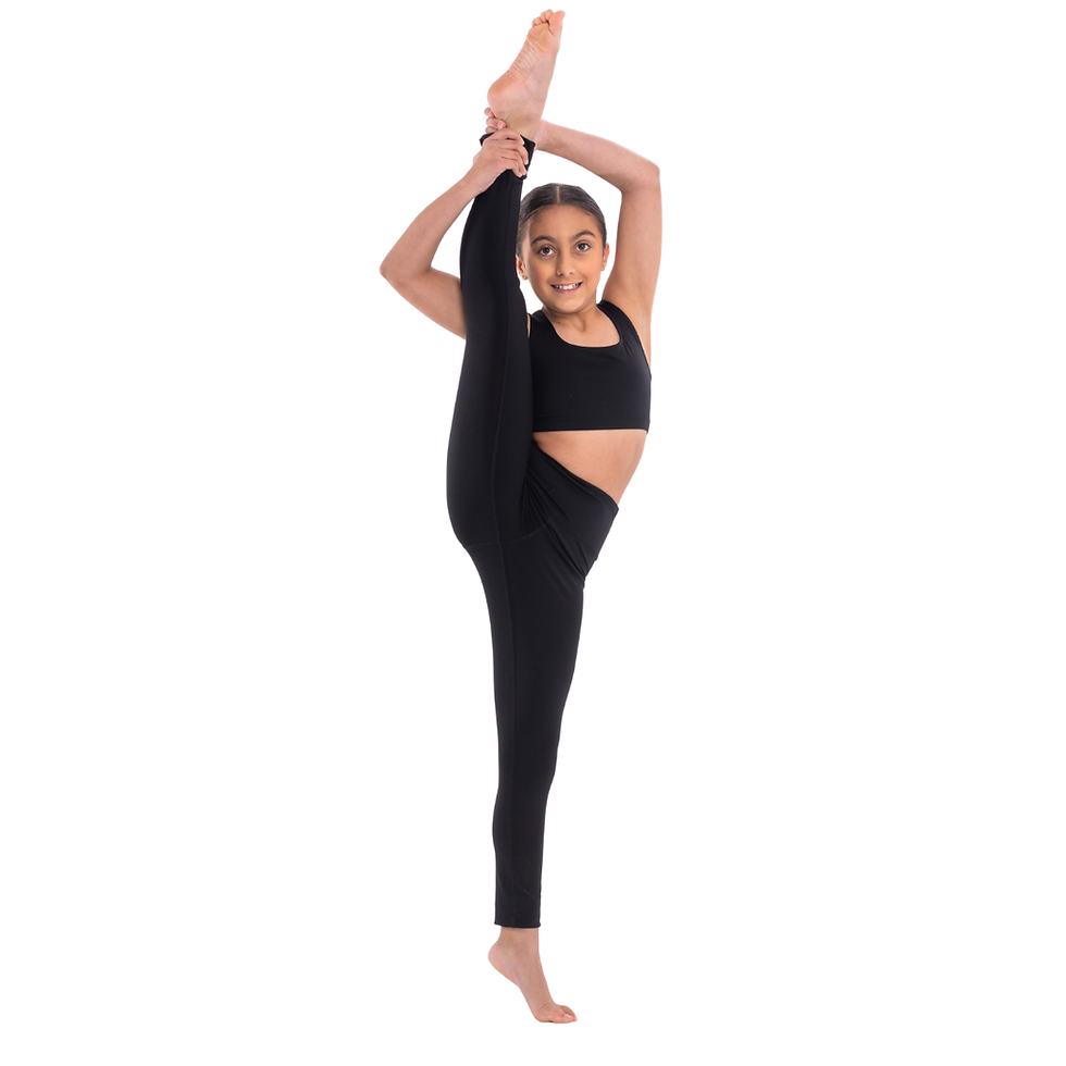 Thumbnail: Kids - Silky Dance High Waisted Leggings