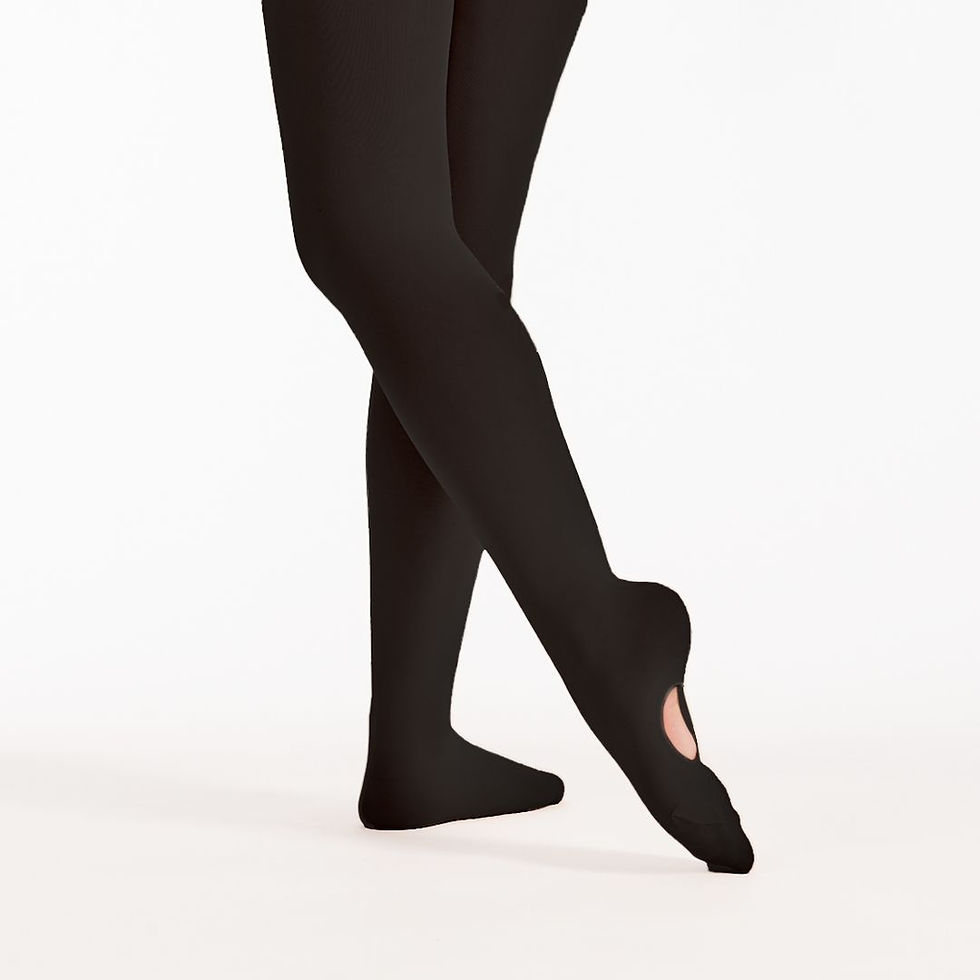 Thumbnail: Kids - Intermediate Convertible Dance Tights