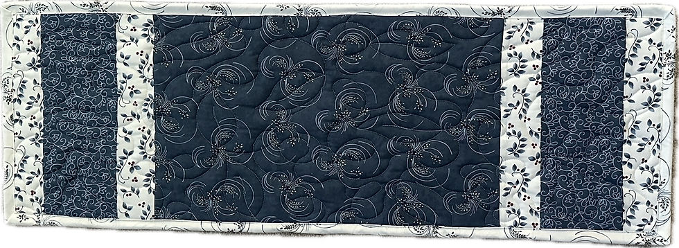 Thumbnail: Hot Runner - Country Blue & White