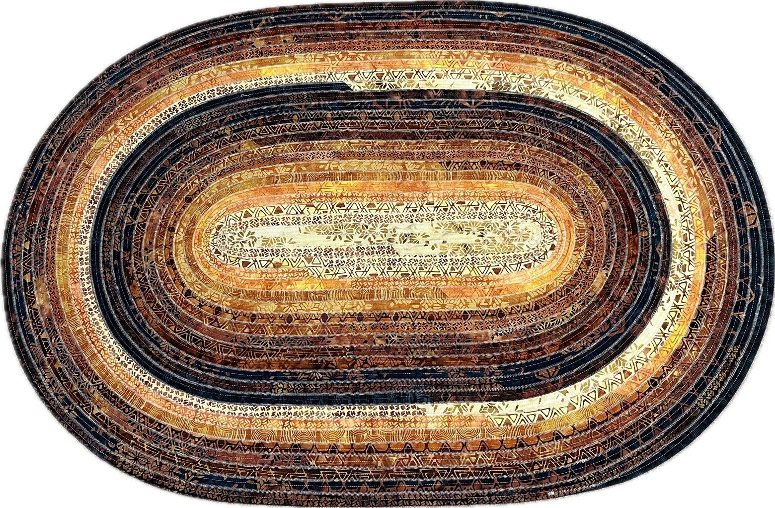 Jelly Roll Rug (30" x 44") - Modern Opulence