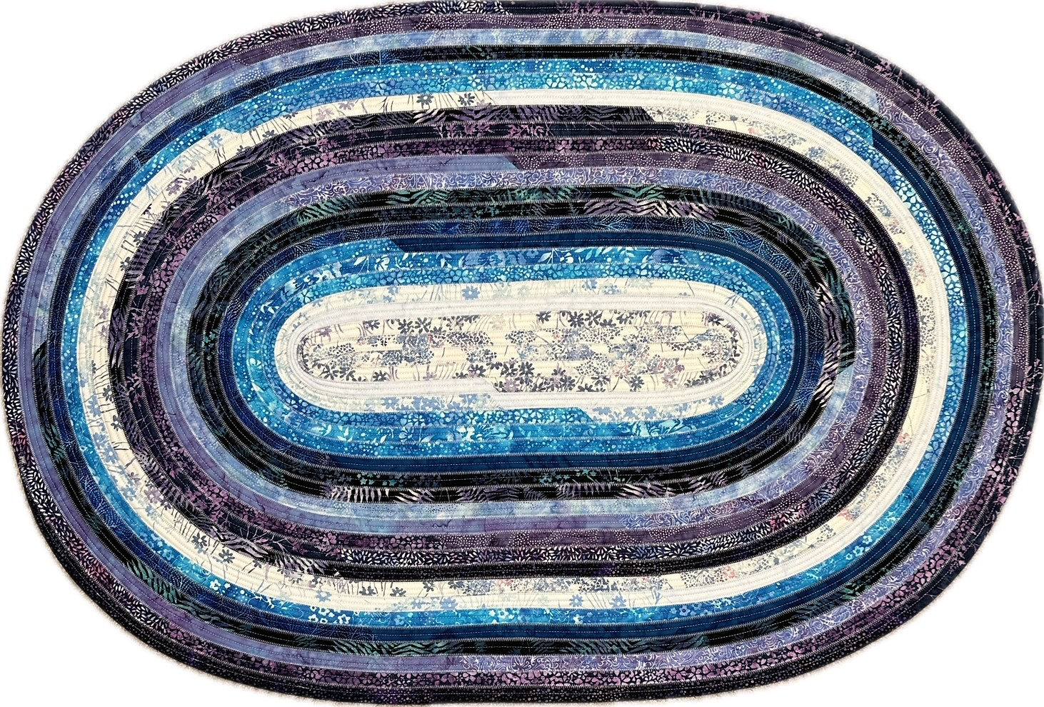 Jelly Roll Rug (30" x 44") - Frozen in Time 2