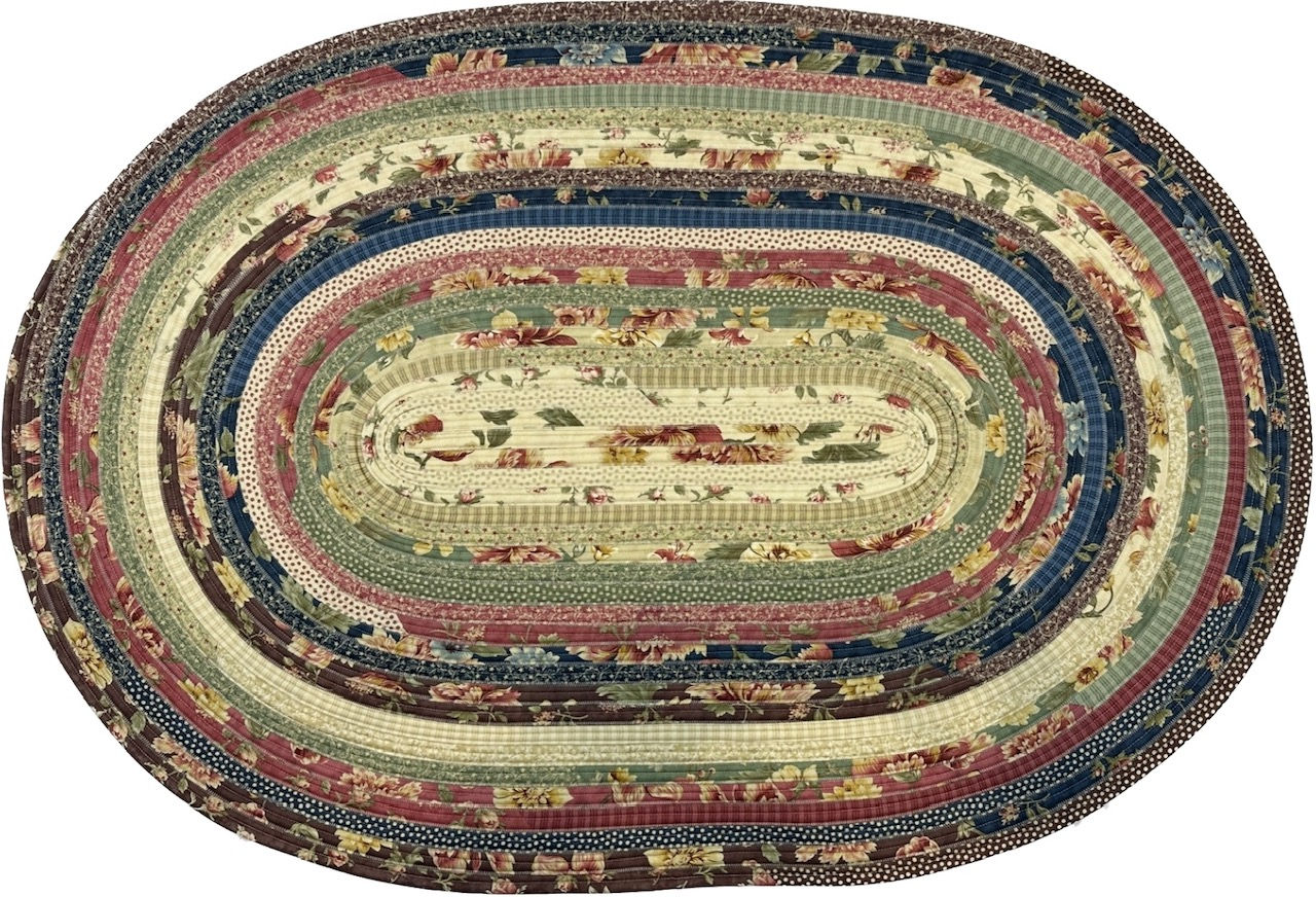 Jelly Roll Rug (30" x 44") - Threads that Bind