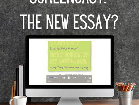 Screencast: The New Essay?