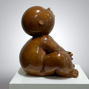 Bronze sculptures by Mariela Garibay artist presented by gallery Knupp in Prague