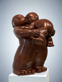 Mariela Garibay bronze sculpture Corazon