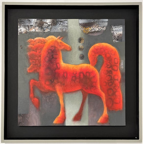 knupp gallery fabricio lara painting orange horse.jpeg