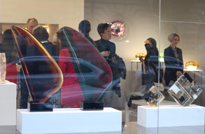 opening reception of the dialogue glass