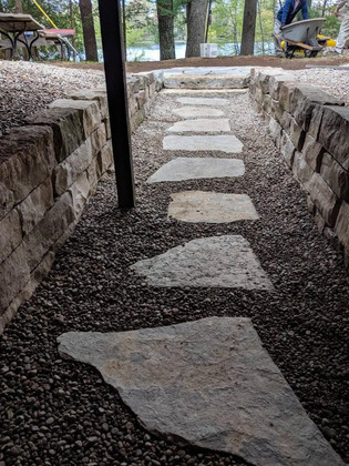 Walkway to Lake in Northern Wisconsin
