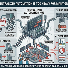 Why Traditional Centralized Automation Is Too Heavy for Many Growing Operations?