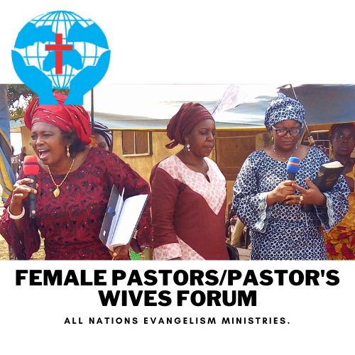 Female Pastors/Pastor's Wives Forum