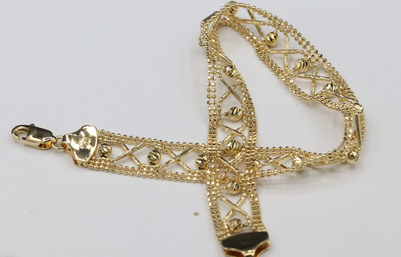 18 k gold bracelet