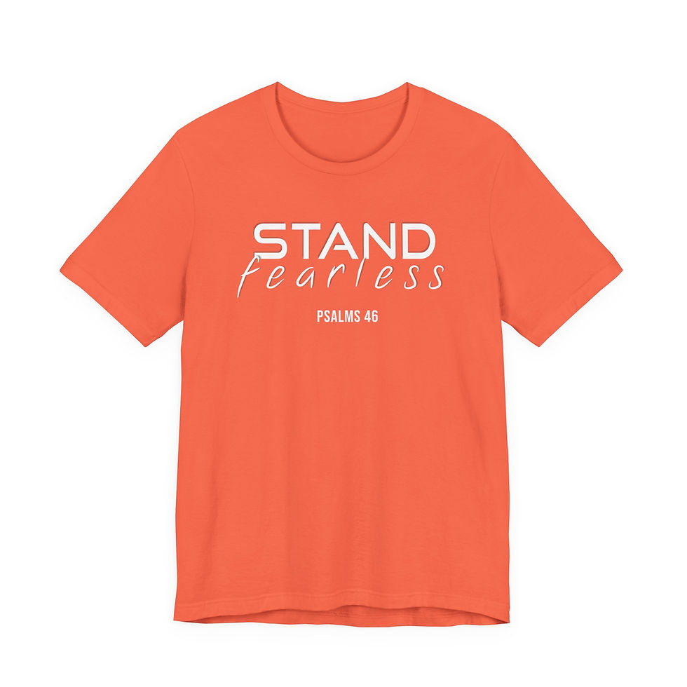 Thumbnail: Stand Fearless Psalms 46 T-Shirt
