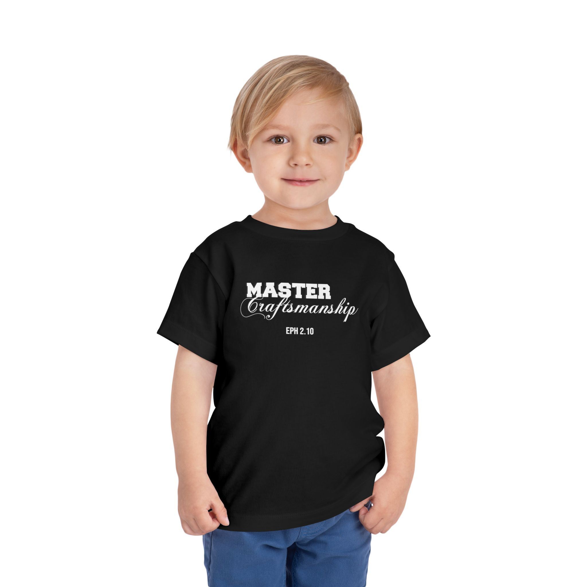 CLASS'C Master Craftsmanship EPH 2:10 Toddler Tee 2T - 5T — Christian Kids Shirt