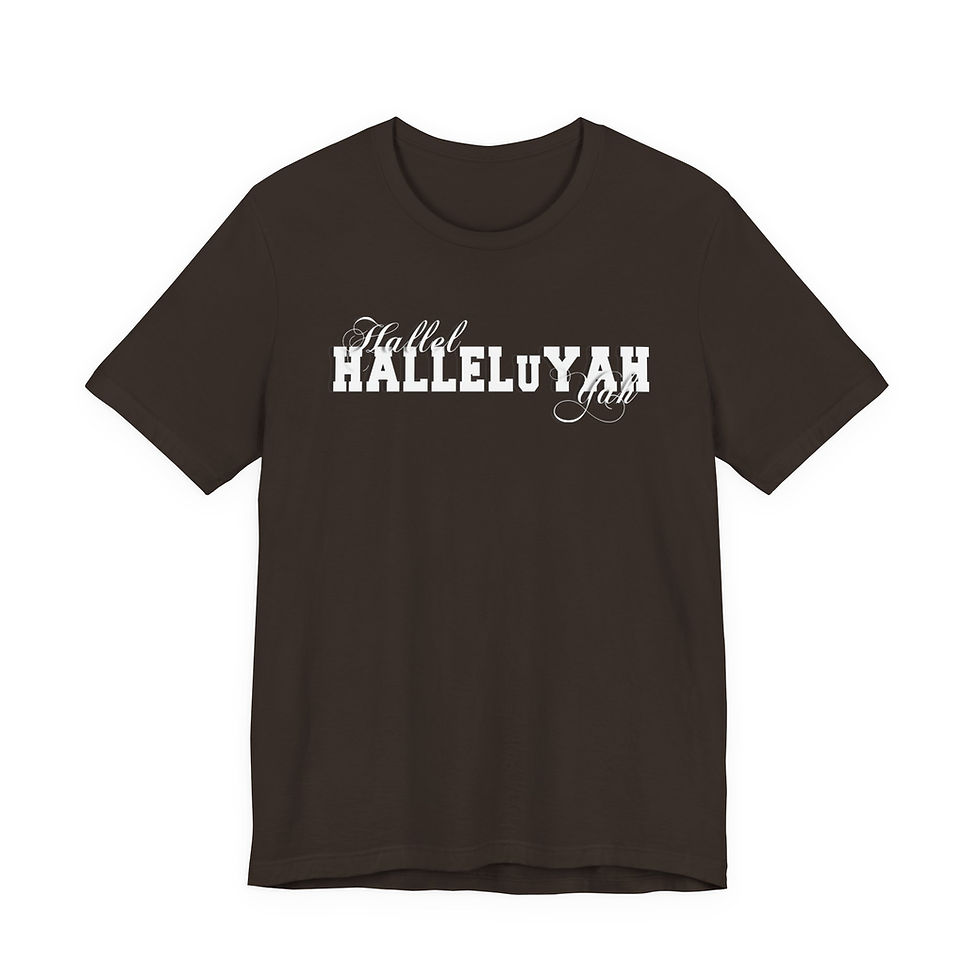 Thumbnail: CLASS'C HalleluYah Graphic Tee – Vintage Script Design
