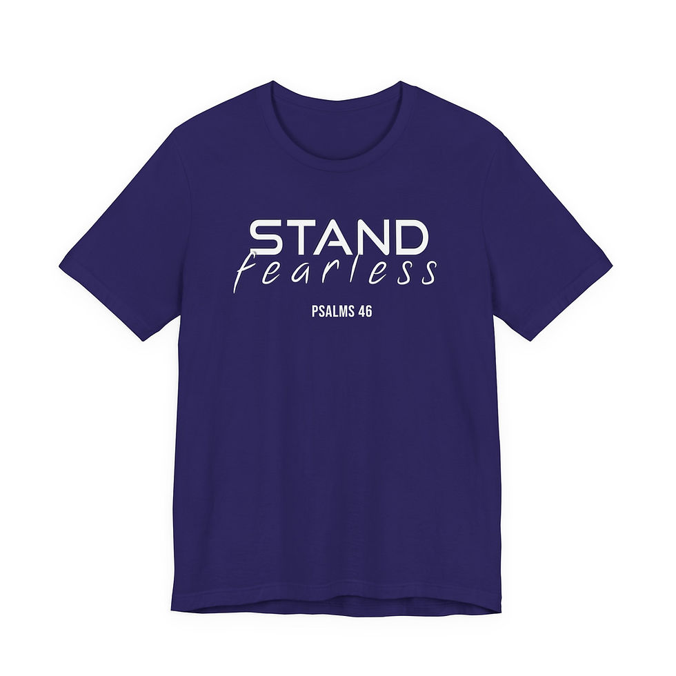 Thumbnail: Stand Fearless Psalms 46 T-Shirt