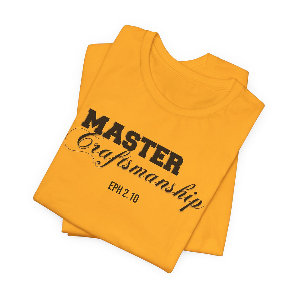 Thumbnail: LOGO Master Craftsmanship EPH 2:10 T-Shirt Inspirational Tee